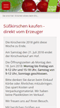 Mobile Screenshot of kirschen-hirschberger.de